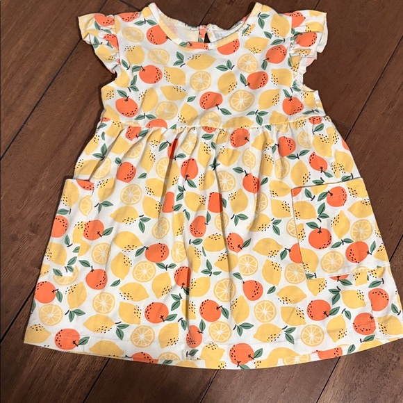 Planet Cotton Other - Sunny Citrus Kids Dress